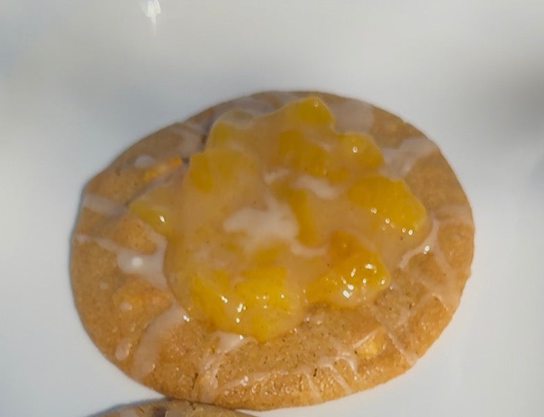 Brown Butter Peach Cobbler Cookie