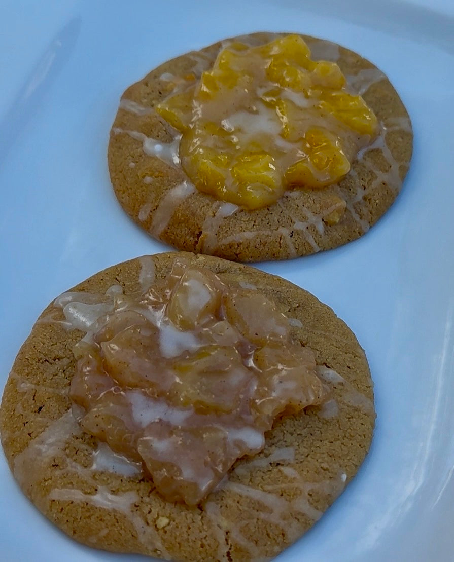 Brown Butter Peach Cobbler Cookie