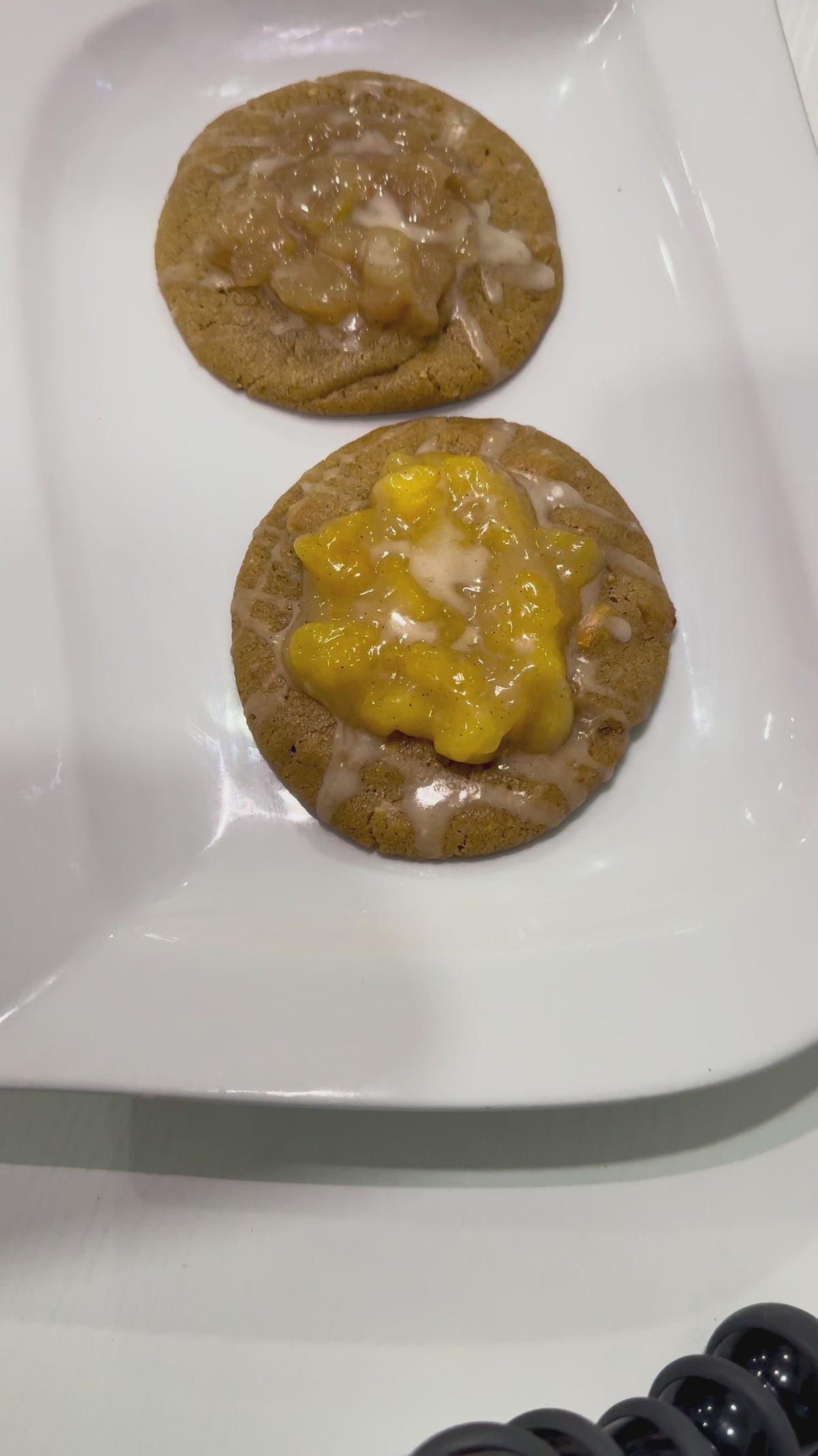 Brown Butter Peach Cobbler Cookie